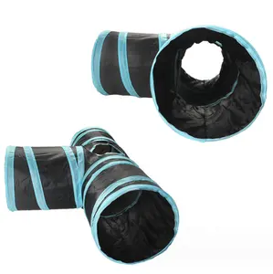 Manufacturers Selling Pet Collapsible Cat Tunnel Cat Toys Play Tunnel Cat Tunnel Balls