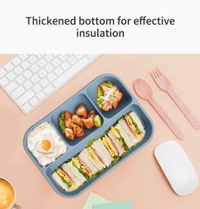 Lancheira Bento de Silicone Dobrável Livre de BPA com Tampa para Crianças e Adolescentes Recipiente para Armazenamento de Lanches e Alimentos - Product Image 4