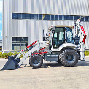 Mesin Pengolah Tanah Berkualitas Tinggi, <span class=keywords><strong>Loader</strong></span> Mini 4x4wd, Backhoe Roda, Mesin <span class=keywords><strong>Diesel</strong></span> Pertanian, Backhoe <span class=keywords><strong>Loader</strong></span> - Product Image 2