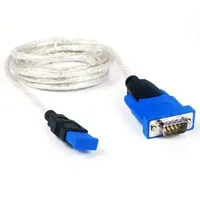Endüstriyel Sınıf PLC Dönüşüm Kablosu USB RS232 Seri Port PVC Kılıf Z-TEK Evrensel Veri Programlama İndirme Hattı USB-232