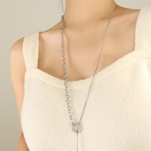 สินค้าขายดี สร้อยคอปรับระดับได้ สแตนเลส พร้อมตัวล็อกแบบ OT - Product Image 2