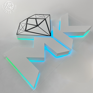 Chiếu sáng khách sạn dấu hiệu Acrylic dấu hiệu điện tử Hot Bán 3D chữ dẫn backlit với chất lượng cao - Product Image 1