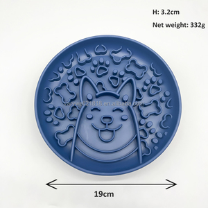 Varywell Dog Face Silicona Tamaño personalizado Rosa Biothane Pet Dog Mat Food Sniffer Slow Feeder Bowl con <span class=keywords><strong>Lickimat</strong></span> - Product Image 2