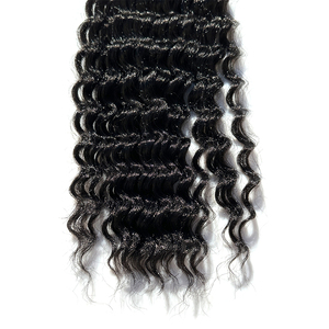 Synthétique haute température en vrac torsion vague d'eau tresse cheveux pour femmes profonde Crochet bouclés Faux Locs Jumbo tresse de haute qualité - Product Image 3