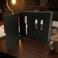 Boîte cadeau de luxe personnalisée en papier, style tendance, avec compartiment flexible et plateau intérieur, échantillon disponible en 2 jours