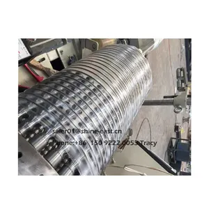 PVC PU TPU Spiral Steel Wire Mangueira Tubo Duto Fazendo Máquina Ventilação da linha de produção mangueira de sucção de ar