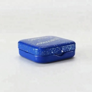 Biểu Tượng Tùy Chỉnh Kín Di Động Blink Vuông Nhỏ Bạc Hà Hộp Thiếc Với Nắp Có Bản Lề Với Không Khí Chặt Chẽ Nhựa Bên Trong Bìa - Product Image 5