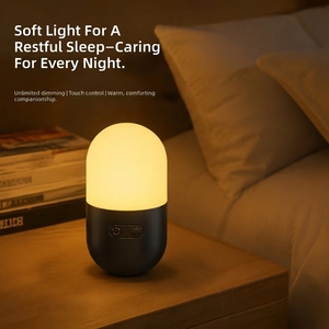 <span class=keywords><strong>Lampe</strong></span> <span class=keywords><strong>de</strong></span> <span class=keywords><strong>chevet</strong></span> LED <span class=keywords><strong>mini</strong></span> rechargeable USB-C à commande tactile, veilleuse à changement <span class=keywords><strong>de</strong></span> couleur pour chambre d'enfant - Product Image 6
