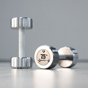 Smartfit 5 để 220lbs thép quả tạ thiết lập biểu tượng tùy chỉnh cứng <span class=keywords><strong>Chrome</strong></span> tay trọng lượng - Product Image 3