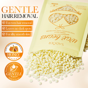<span class=keywords><strong>Cire</strong></span> dépilatoire au miel en grains pour épilation corporelle complète, douce et lisse, emballage personnalisable, fournisseur OEM, usine source - Product Image 2