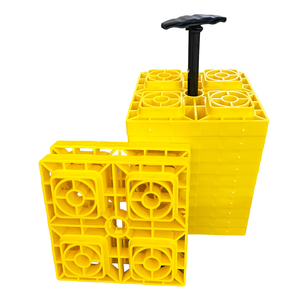Stackable Jack khối RV <span class=keywords><strong>leveler</strong></span> lồng vào nhau san lấp mặt bằng Pads cho Camper Travel Trailer cho carport sử dụng - Product Image 2