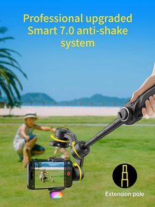 Kit stabilisateur de smartphone intelligent AOCHUAN S2 avec suivi IA magnétique et lumière d'appoint amovible pour TikTok et diffusion en direct - Product Image 3