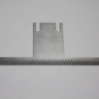 Lames de Perforation en acier inoxydable, pour machine d'emballage, dents