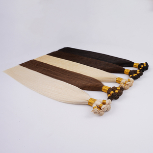 Vente en gros de <span class=keywords><strong>cheveux</strong></span> humains vierges <span class=keywords><strong>naturels</strong></span> liés à la main, <span class=keywords><strong>extensions</strong></span> de <span class=keywords><strong>cheveux</strong></span> Remy à trame unique, vrais <span class=keywords><strong>cheveux</strong></span> russes - Product Image 5