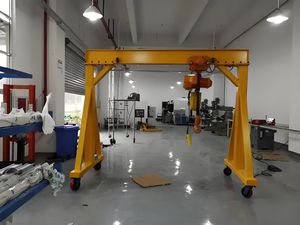 Grue à portique mobile intérieure/extérieure de haute qualité, prix bas, utilisation facile, 1 tonne - Product Image 5