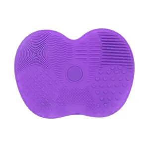 Produits de dropshipping 2026 : Tapis de nettoyage en silicone coloré pour pinceaux de maquillage, outils de lavage de pinceaux cosmétiques - Product Image 2