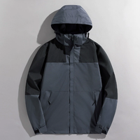 Veste bomber légère et tendance pour l'automne, idéale pour les activités de plein air, à une seule couche, avec capuche amovible, imperméable, unisexe