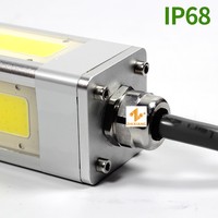 Lampe LED submersible pour la pêche, 12V DC, 450W, 600W, 700W, étanche, haute puissance, lumière blanche pour appât, pêche de nuit, détecteur de poissons
