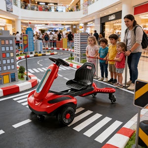 Voitures à pédales <span class=keywords><strong>de</strong></span> qualité supérieure, kart électrique, kart électrique pour enfants, cadeau <span class=keywords><strong>de</strong></span> jeu - Product Image 2