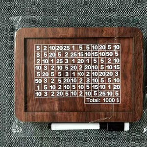 Tùy chỉnh New bằng gỗ con heo đất ngân hàng mới lạ trang trí nội thất & Lưu trữ Quà tặng hộp tiền cho đô la Euro pound & Franc tiết kiệm - Product Image 3