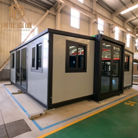 Casa Contenedor Modular Prefabricada Más Vendida 2026, Expandible de Doble Ala, Casas Modulares Prefabricadas, Villa de Lujo de 3 Dormitorios