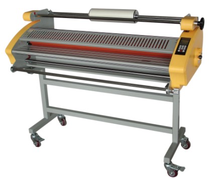 FM1100S Manual Feeding Paper Double Side Film Laminating Machine Speed Adjustable