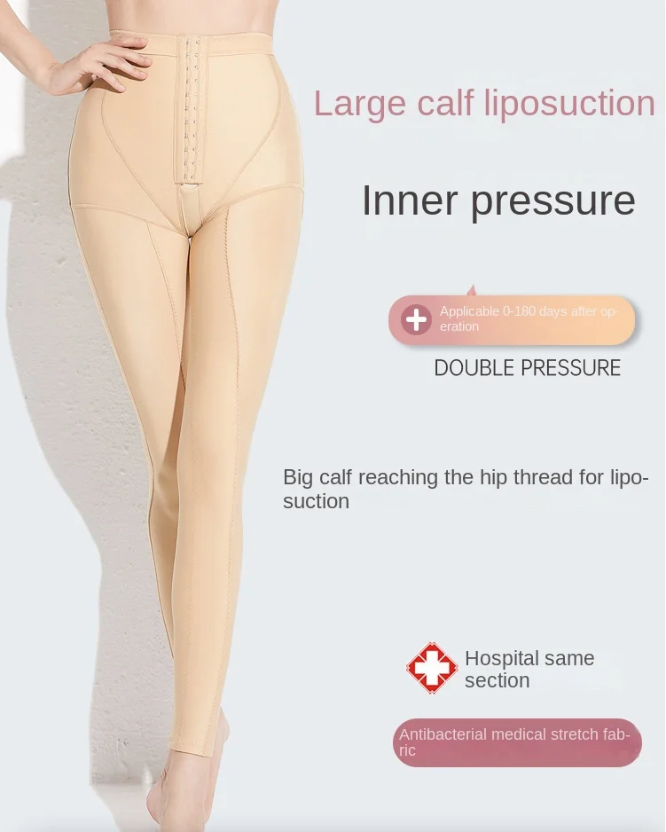 ZOYIAME Post Surgical Garments Tummy Control Leg Liposuction Shaping Pants Butt Lift Legging Compression Fajas Colombianas Pants