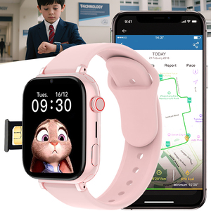 정확한 GPS LBS WiFi 이중 포지셔닝 시스템 비디오 통화 기능 SOS 알람이있는 Sim 카드이있는 공급 업체 어린이 스마트 시계 - Product Image 1