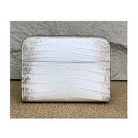Sac de soirée pour homme en cuir de crocodile véritable, de luxe, haut de gamme, de qualité supérieure, de créateur, exotique, vente en gros
