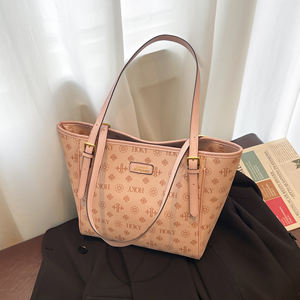 กระเป๋าโท้ทวัสดุ PU ลายเรขาคณิตแฟชั่น กระเป๋าถือแบรนด์ดีไซเนอร์ เหมาะสำหรับโอกาสต่างๆ 20193 - Product Image 4