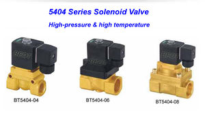 5404 Typ 1/4 "<span class=keywords><strong>3</strong></span>/8" 1/<span class=keywords><strong>2</strong></span> "<span class=keywords><strong>3</strong></span>/4" & 1 "<span class=keywords><strong>2</strong></span>-Wege-Messinggehäuse Hochtemperatur-Magnetventil Hochdruck 40bar - Product Image 3