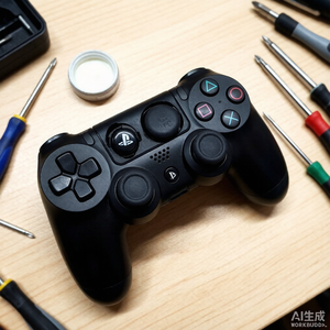 Juego de 12 Botones de Repuesto para Control de PS4, D-Pad, Botones de Acción ABXY, Botones de Opción y Compartir, Kit de Reparación Negro Compatible con PS4 - Product Image 6
