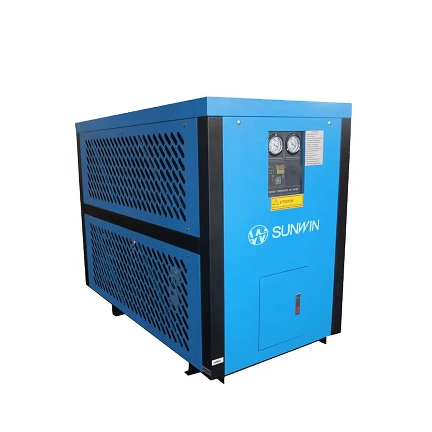 18m 3/min Air Cooling Refrigerated Air Dryer For Air Compressor