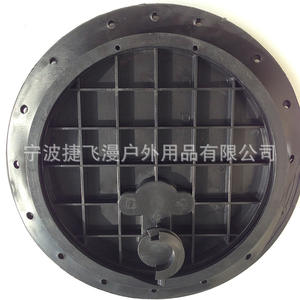 Kayak Individual para 3 Personas, Material de Casco de PVC para Ríos, Garantía de 1 Año, con Accesorio de Escotilla Redonda Abatible de 8 Pulgadas - Product Image 1