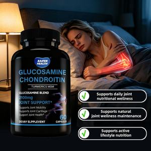 Cápsulas de Glucosamina, Condroitina, Cúrcuma y MSM OEM/ODM, Mezcla de Glucosamina, Apoyo para la Salud de las Articulaciones - Product Image 2
