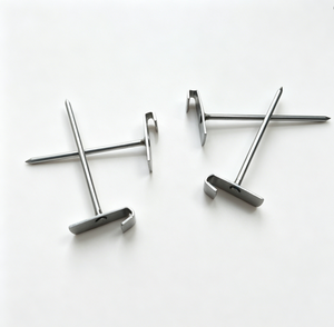 Anclajes de Aislamiento Rectangulares con Cordón, Pernos de Fijación de Aislamiento de Acero Galvanizado para la Construcción de Paredes de Edificios - Product Image 1