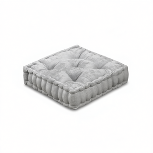 Square Floor Pillow Cushion Poly Chenille 1 Piece Polyester Filling Seat Cushion <b>Interior</b> <b>Accessory</b> - Product Image 1