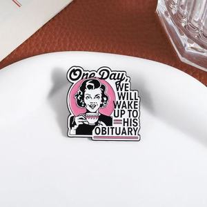 Pin de Esmalte con Frase Divertida de Humor Oscuro, Broche con Tema de Frutas, Insignia para Bolsa o Solapa, Joyería, Regalos - Product Image 2