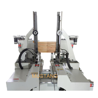 MSK2218 Machine à mortaiser automatique professionnelle à double extrémité arrondie CNC pour le travail du bois, tenonneuse pour bois massif pour chaises en bois