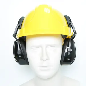 Protetor de ouvido para capacete de segurança, proteção auditiva, cuidado industrial, capacete de segurança