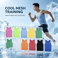 Maillots d'entraînement de football respirants et à séchage rapide pour jeunes, enfants et adultes – Idéaux pour les entraînements de football