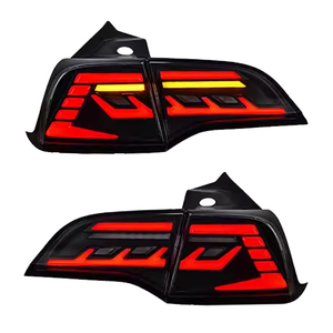 YU GUANG para Tesla Model 3 2019 2022 Model 3, luz trasera, repuestos de lámpara trasera, lámpara de freno LED completa, luz trasera, luces traseras LED - Product Image 1