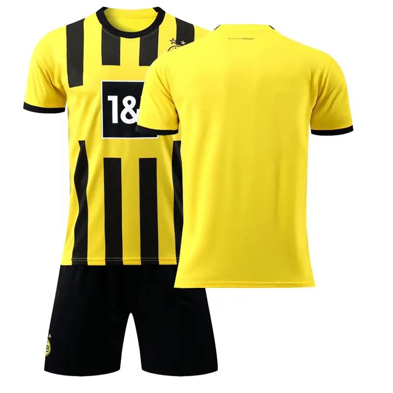 Conjunto de traje de futebol personalizado, 22-23, no. 9, no. 11, no. 22, para futebol, meias almofadadas para pernas, traje de treinamento esportivo