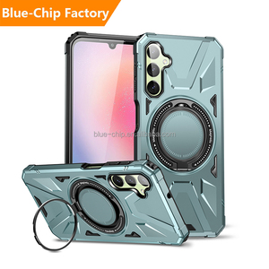 جراب حماية ممتص للصدمات من TPU وPC مغناطيسي للهاتف الذكي متوافق مع سامسونج جالاكسي A15 A14 A24 A54 وآيفون 11 12 13 14 15 16 برو ماكس 5G - Product Image 1