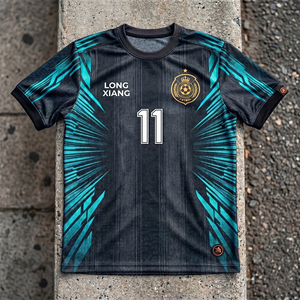 Kit Calcio Personalizzabili Direttamente dalla Fabbrica, Maglie a Maniche Corte, Taglie Grandi, Tute Sportive da <span class=keywords><strong>Uomo</strong></span>, Set Uniformi da Calcio Personalizzate - Product Image 2