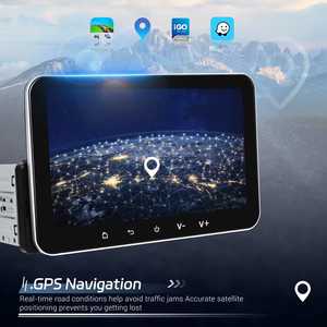 Autoradio Android 7 pouces IPS Podofo Single Din 2+32 Go avec CarPlay sans fil, Android Auto, GPS, WiFi, FM, USB, Bluetooth - Product Image 3