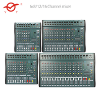 Console de mixage audio professionnelle pour DJ stéréo 6 canaux avec lecteur MP3 Meilleur mixeur audio