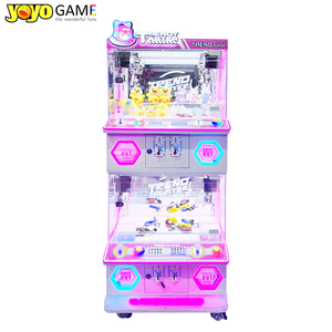 Mini Máquina de Grúa de Garras Alta para 4 Jugadores, Operada con Monedas, Juego Expendedor de Juguetes de la Suerte, para Capturar Llaveros y Pequeños Premios - Product Image 2