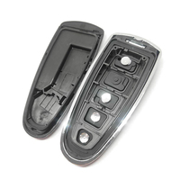 Carcasa para Llave de Coche con 4 Botones y Chip Inteligente HU101 con Llave de Emergencia