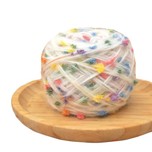 Fil de crochet tissé à la main 50g fil de laine à pois neige coton fil à tricoter multicouche fil de chandail tricoté bricolage - Product Image 1